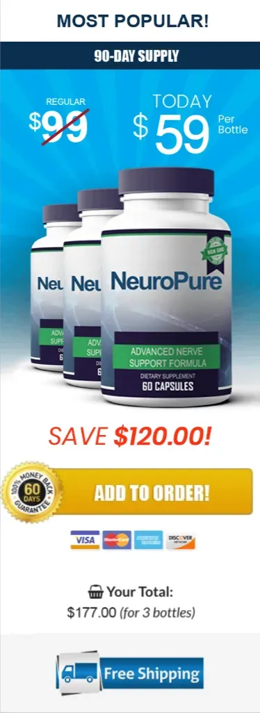 Neuropure 3 bottles