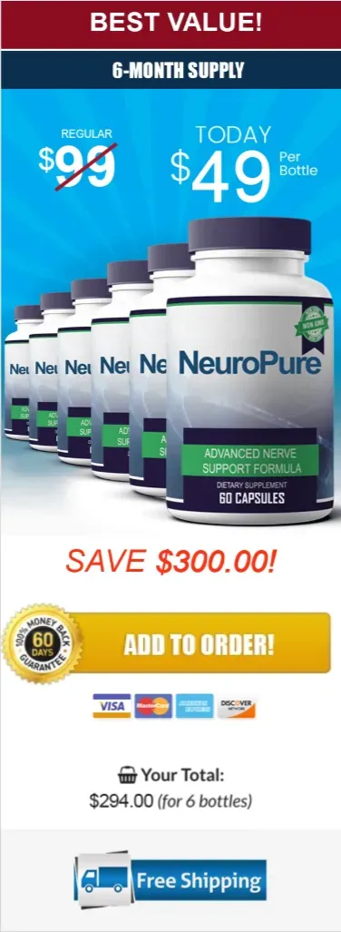 Neuropure 6 bottles
